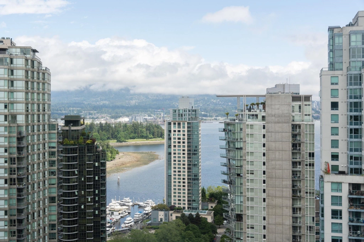 Exterior Rear Photo of 2503 1288 W Georgia Street, Vancouver, BC