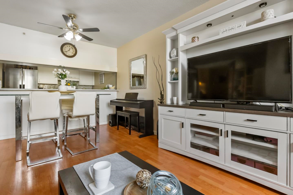 Living Room Photo of 304 10523 University Drive, Surrey, BC