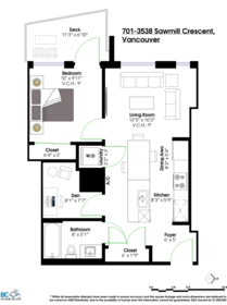 Loft / Bonus Room Photo of 701 3538 Sawmill Crescent, Vancouver, BC