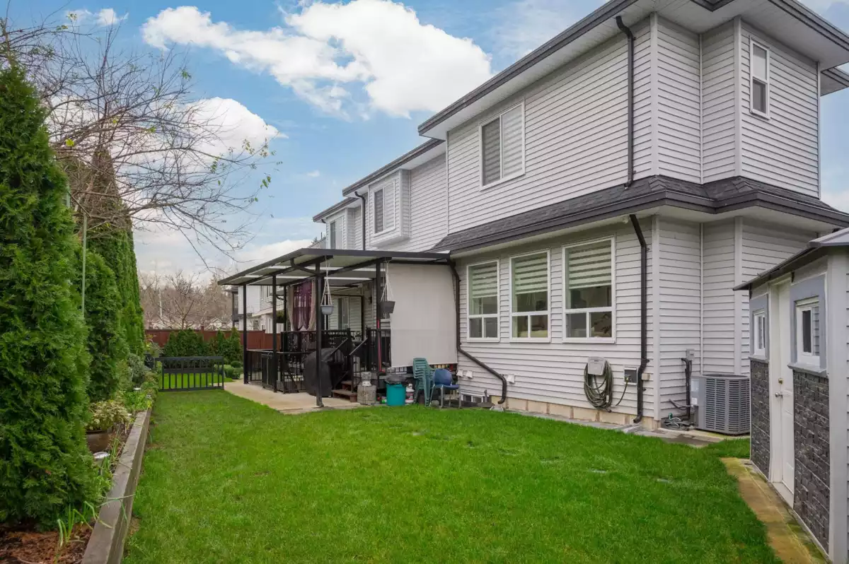 Aerial View of 7608 144a Street, Surrey, BC