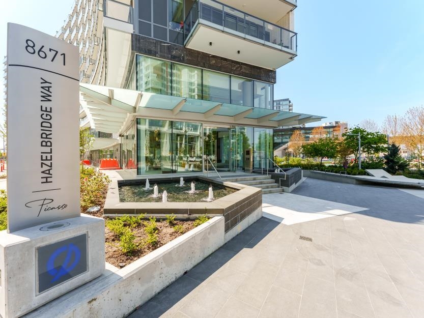 Exterior Front Photo of 581 8671 Hazelbridge Way, Richmond, BC