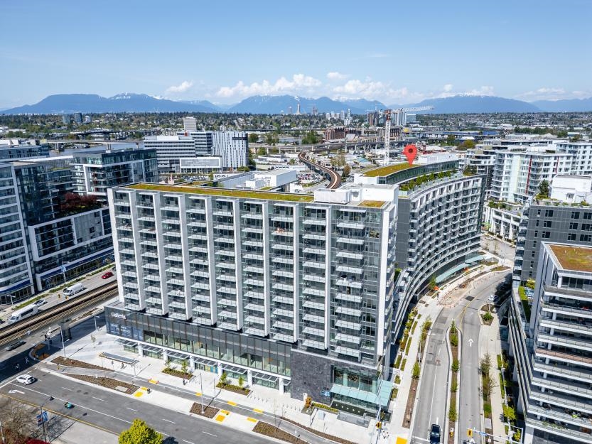 Exterior Rear Photo of 581 8671 Hazelbridge Way, Richmond, BC