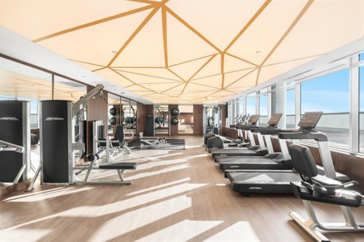 Fitness Center Photo Near 581 8671 Hazelbridge Way, Richmond, BC