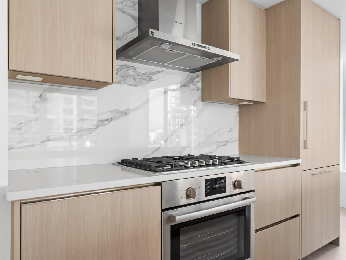 Powder Room Photo of 581 8671 Hazelbridge Way, Richmond, BC