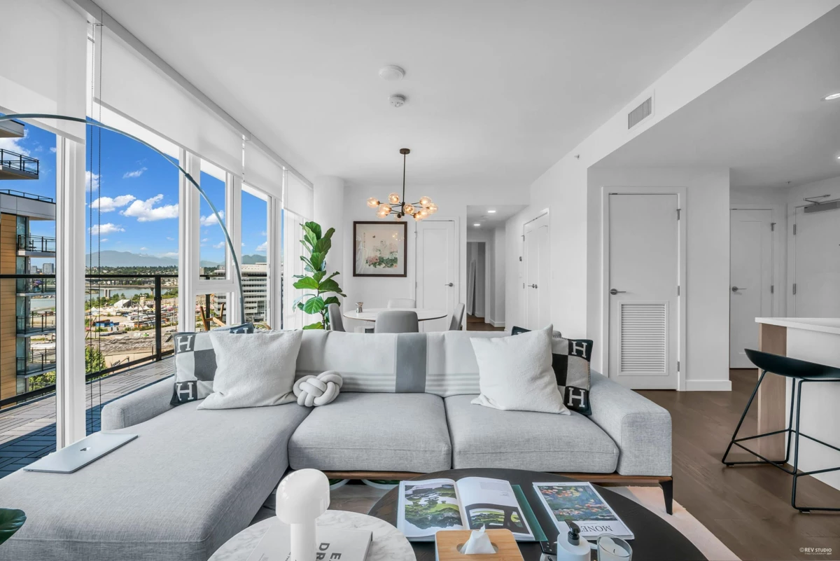 Exterior Rear Photo of 1301 8160 Mcmyn Way, Richmond, BC