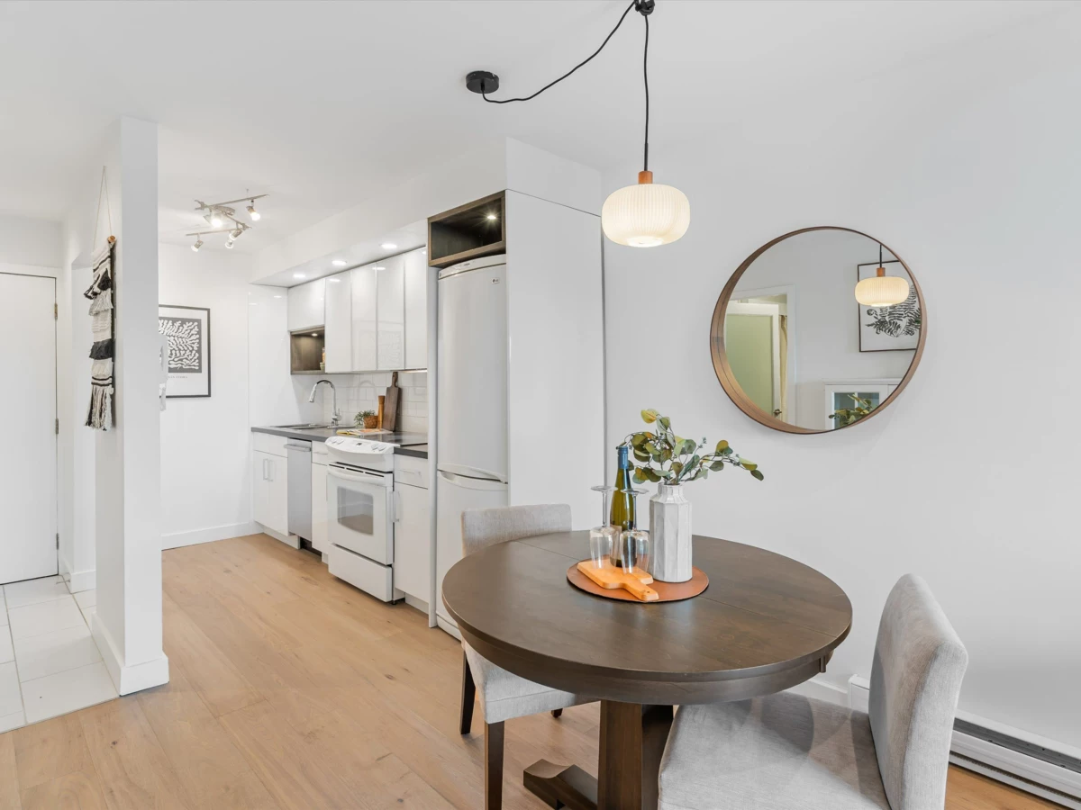 Kitchen Island Photo of 201 4315 Fraser Street, Vancouver, BC