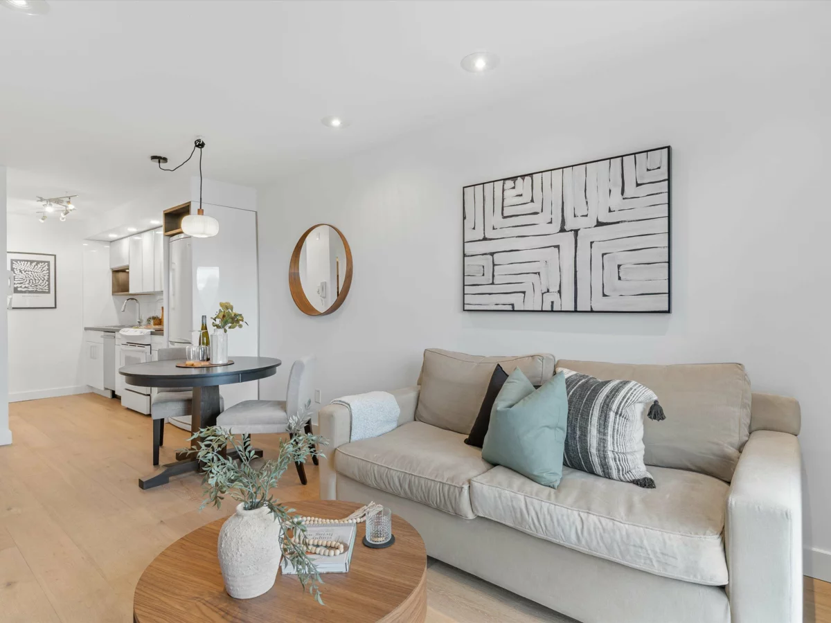 Kitchen Photo of 201 4315 Fraser Street, Vancouver, BC