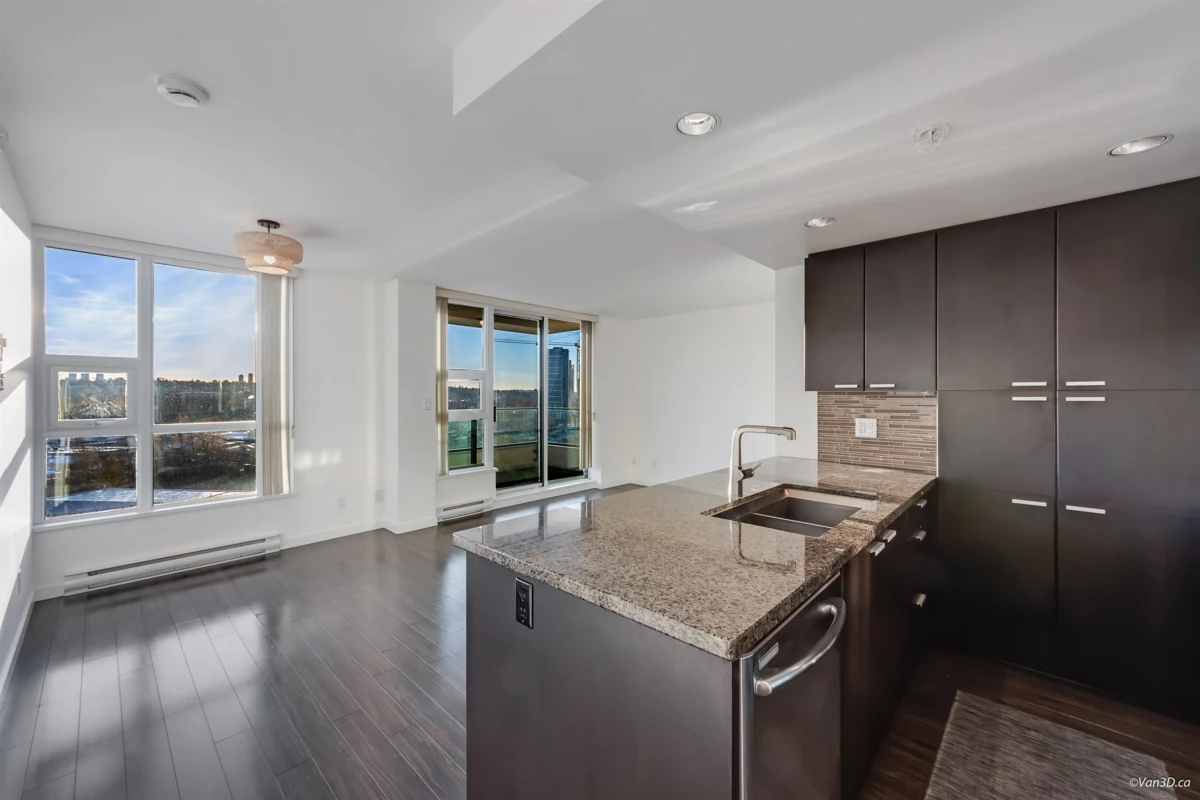 Exterior Front Photo of 1002 2232 Douglas Road, Burnaby, BC