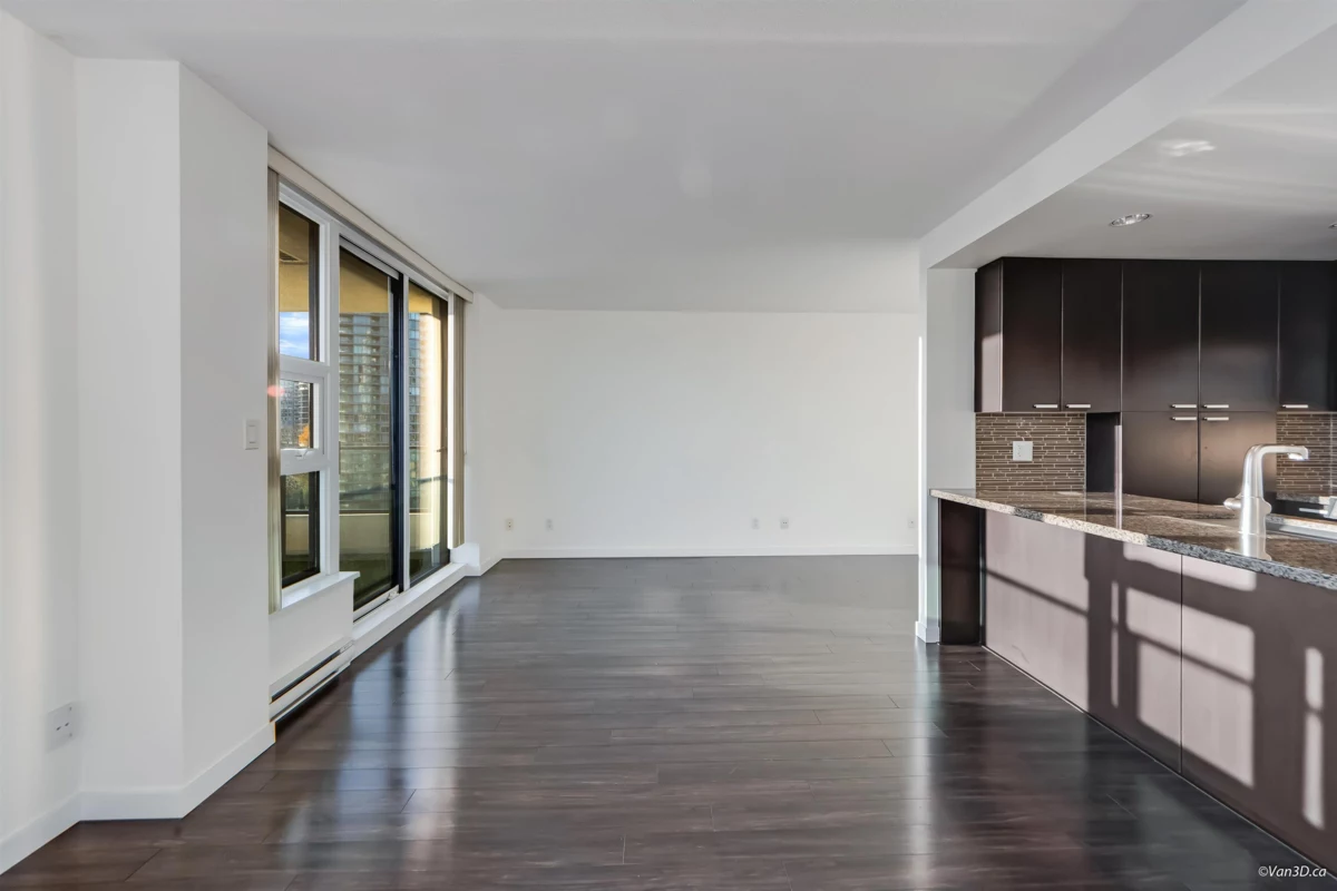Living Room Photo of 1002 2232 Douglas Road, Burnaby, BC
