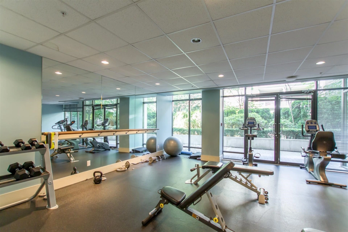 Garage Interior Photo of 209 2957 Glen Drive, Coquitlam, BC