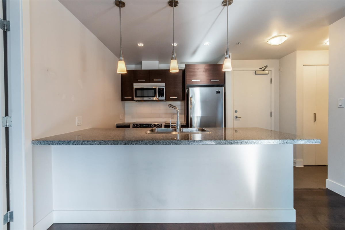 Kitchen Island Photo of 209 2957 Glen Drive, Coquitlam, BC