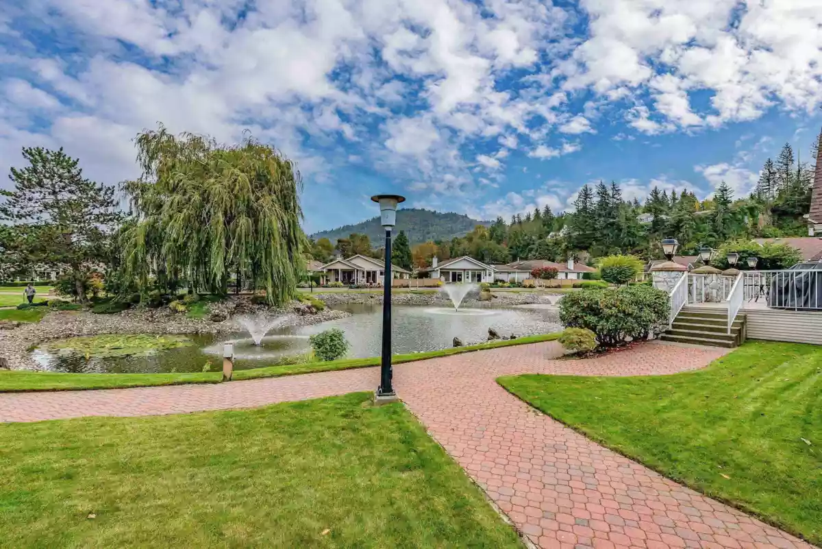 Aerial View of 231 6001 Promontory Road, Chilliwack, BC