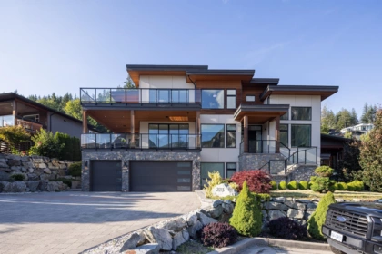 Aerial View of 2213 Windsail Place, Squamish, BC
