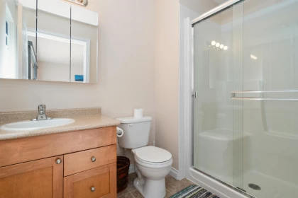 Basement Recreation Room Photo of 3 648 Coquihalla Street, Hope, BC