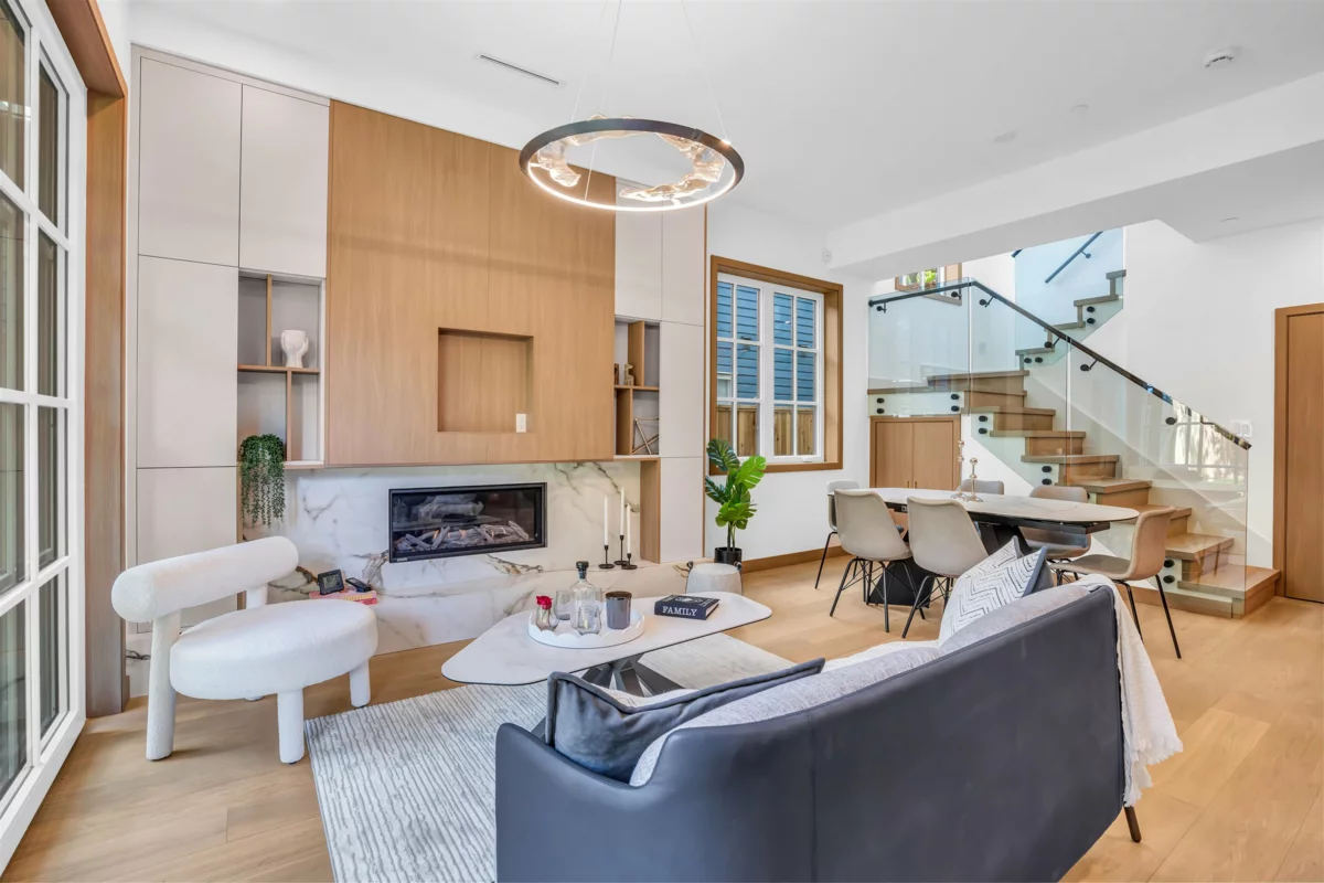 Living Room Photo of 4029 W 33rd Avenue, Vancouver, BC