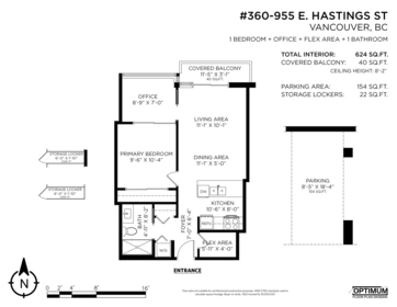 360 955 E Hastings Street, Vancouver, BC, Vancouver — Apartment/Condo for sale