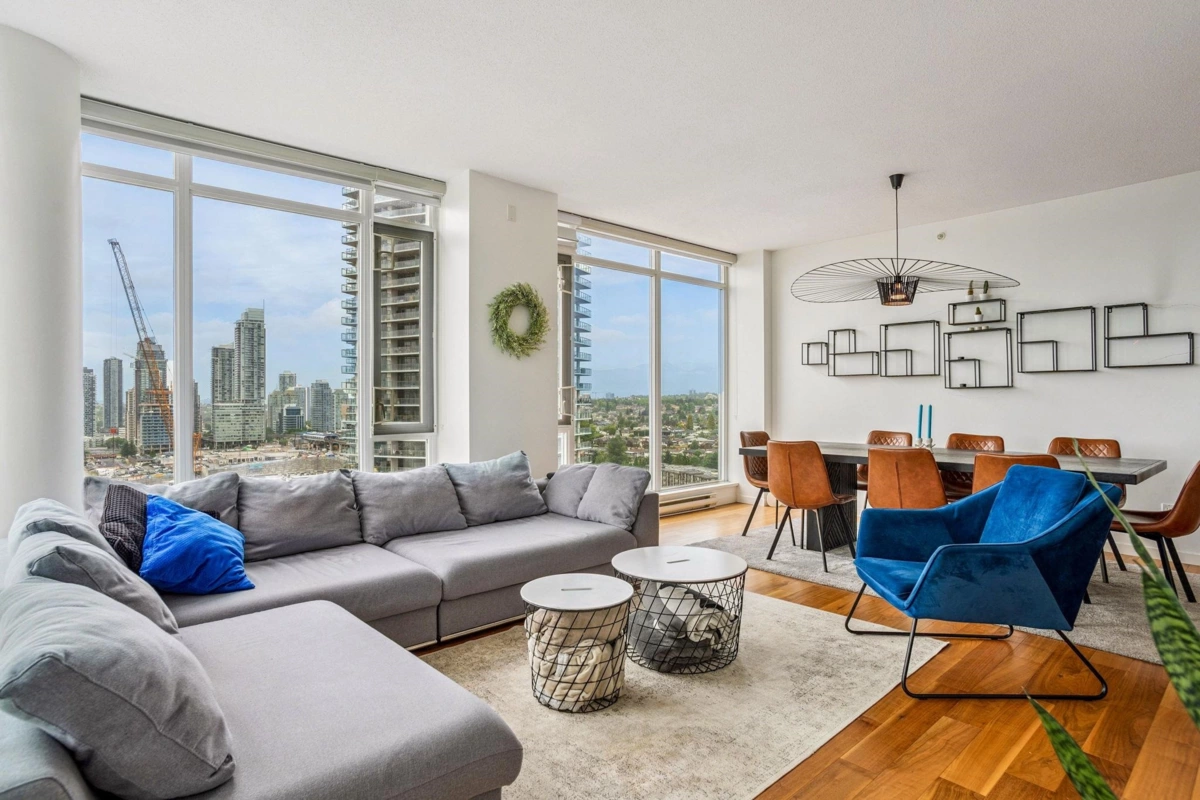 Dining Area Photo of 3101 2133 Douglas Road, Burnaby, BC