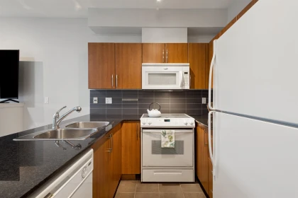 Kitchen Island Photo of 201 1661 Fraser Avenue, Port Coquitlam, BC