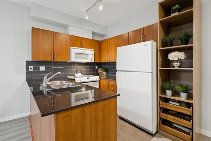 Kitchen Photo of 201 1661 Fraser Avenue, Port Coquitlam, BC