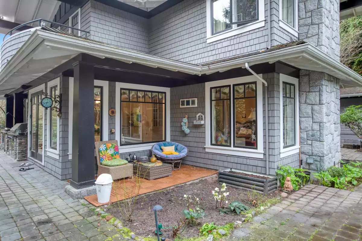 Aerial View of 2060 Gisby Street, West Vancouver, BC