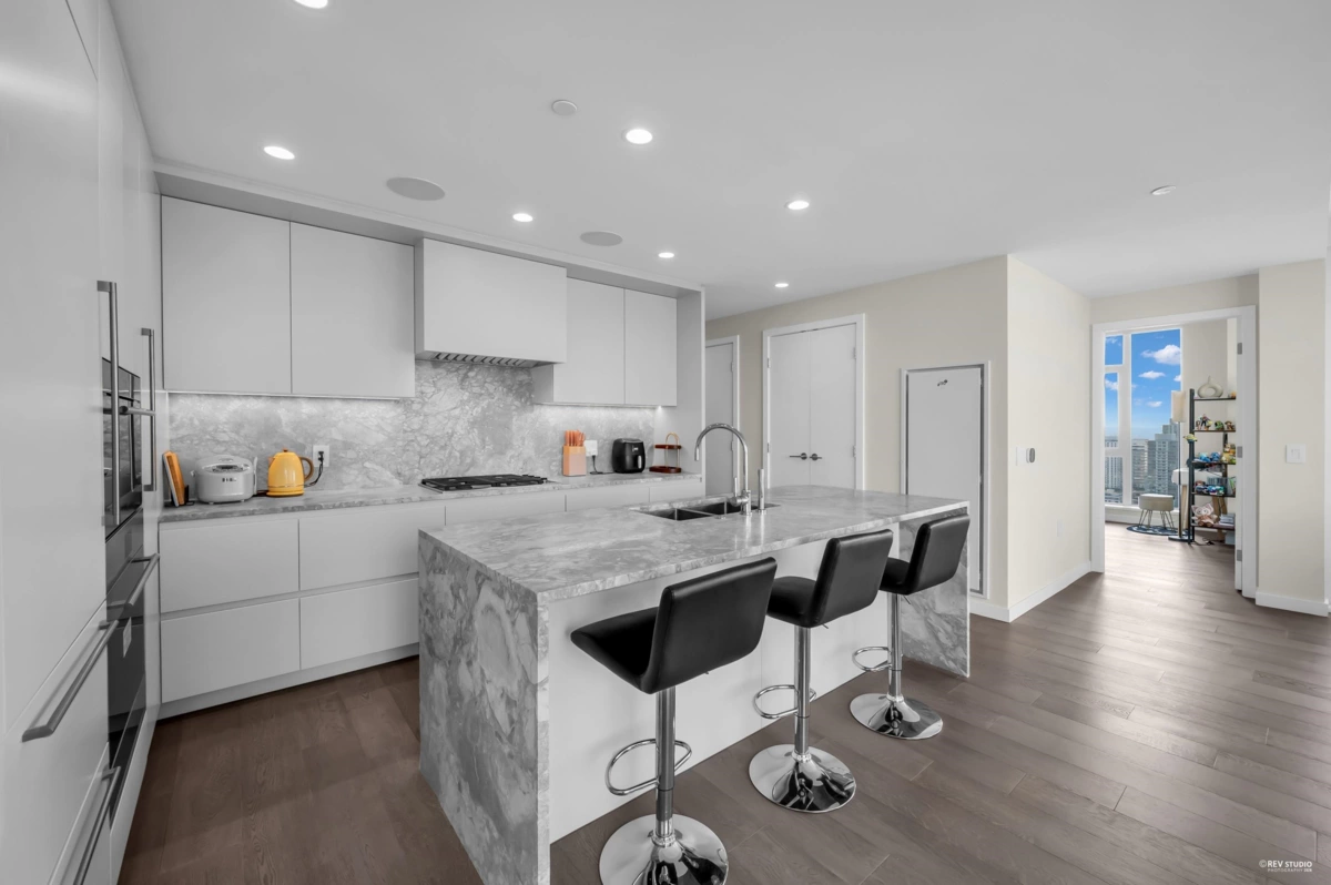 Bedroom 2 Photo of 1906 7433 Cambie Street, Vancouver, BC