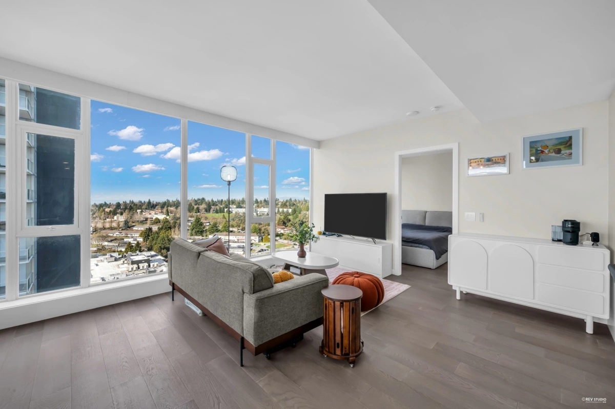 Family Room Photo of 1906 7433 Cambie Street, Vancouver, BC