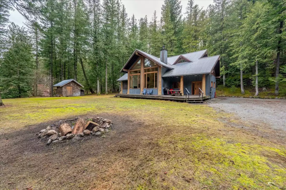 Aerial View of 2 Walkerville Road, Pemberton, BC