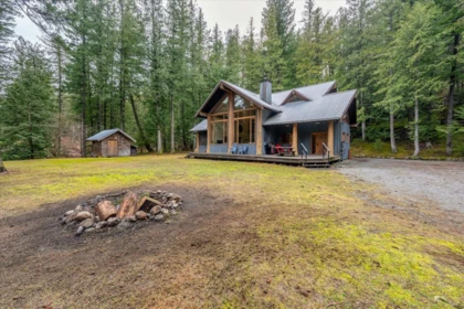 Aerial View of 2 Walkerville Road, Pemberton, BC