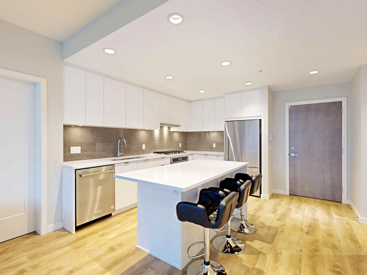 Kitchen Island Photo of 208 615 Cottonwood Avenue, Coquitlam, BC