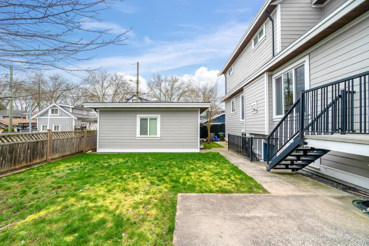 Aerial View of 5828 Quebec Street, Vancouver, BC