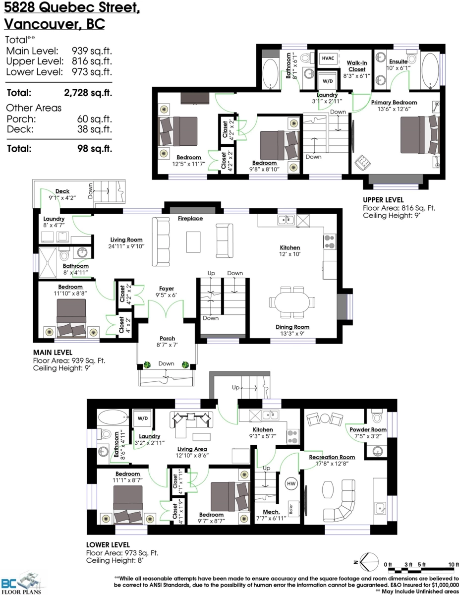 Neighborhood Park Photo Near 5828 Quebec Street, Vancouver, BC