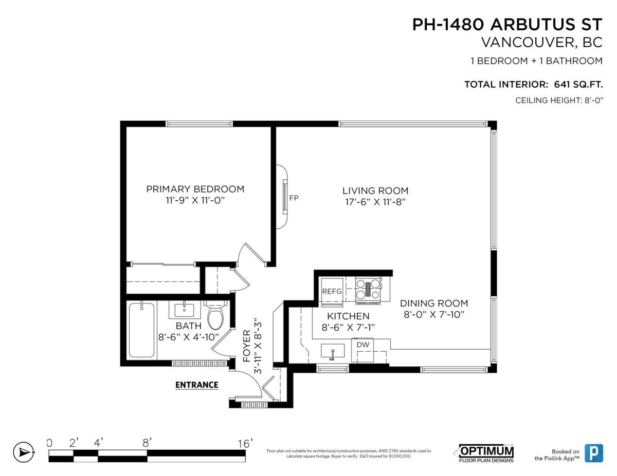Outdoor Deck Photo of PH 1480 Arbutus Street, Vancouver, BC