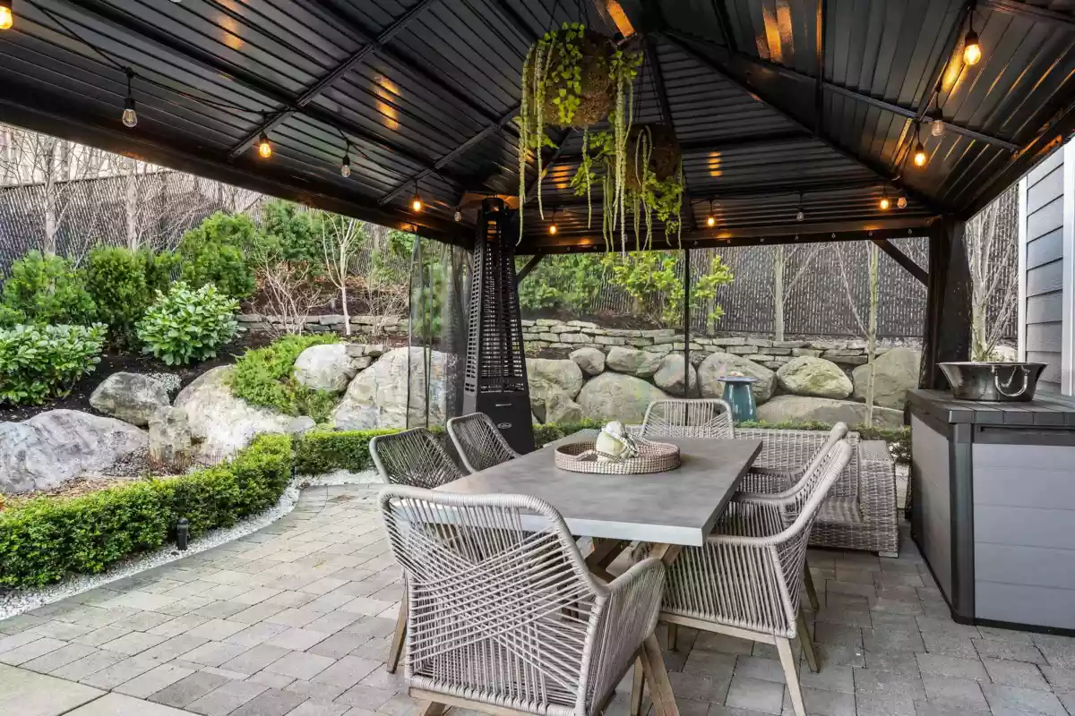 Aerial View of 5522 Maclachlan Place, Chilliwack, BC