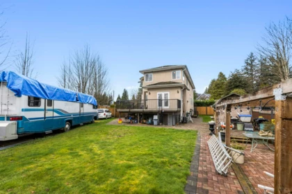 Aerial View of 218 Seaview Drive, Port Moody, BC
