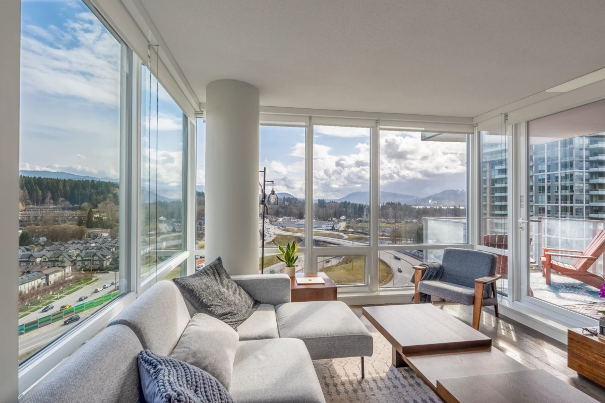 Living Room Photo of 1702 680 Seylynn Crescent, North Vancouver, BC