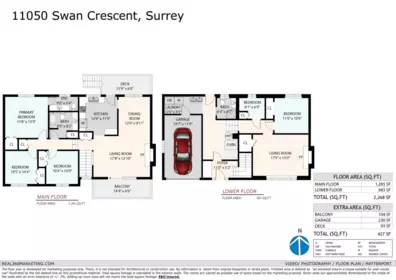 Playground / Recreational Area Near 11050 Swan Crescent, Surrey, BC