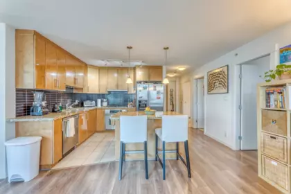 Kitchen Photo of 501 1189 Melville Street, Vancouver, BC