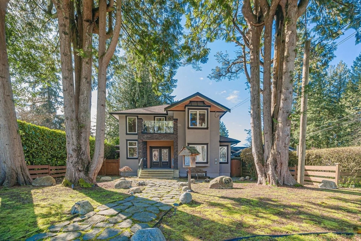 Exterior Rear Photo of 839 W 20th Street, North Vancouver, BC
