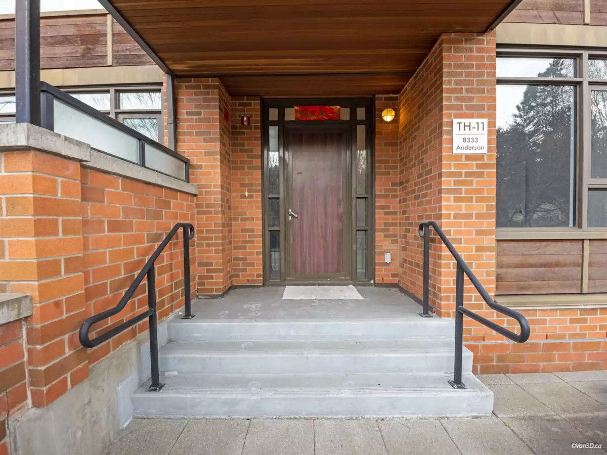 Exterior Rear Photo of TH11 8333 Anderson Road, Richmond, BC
