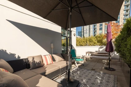 Outdoor Patio Photo of PH803 988 Richards Street, Vancouver, BC