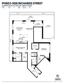 Street View Photo of PH803 988 Richards Street, Vancouver, BC