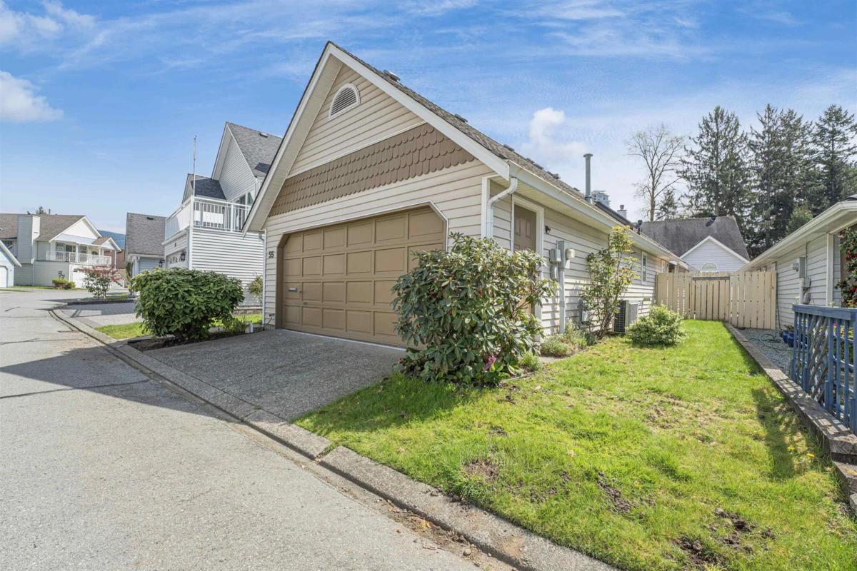 Exterior Rear Photo of 55 2865 Glen Drive, Coquitlam, BC