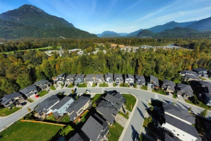 Aerial View of 39349 Falcon Crescent, Squamish, BC