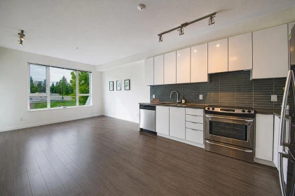 Kitchen Island Photo of 313 9877 University Crescent, Burnaby, BC