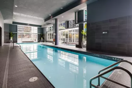 Fitness Center Photo Near PH3101 277 Thurlow Street, Vancouver, BC
