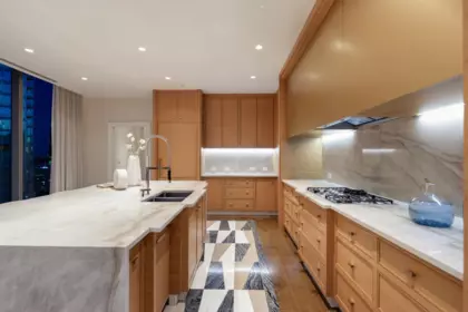 Kitchen Island Photo of PH3101 277 Thurlow Street, Vancouver, BC