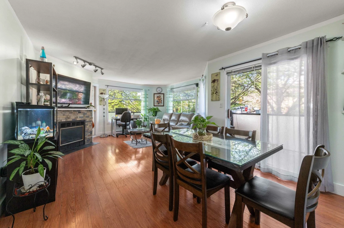 Family Room Photo of 201 175 W 4th Street, North Vancouver, BC
