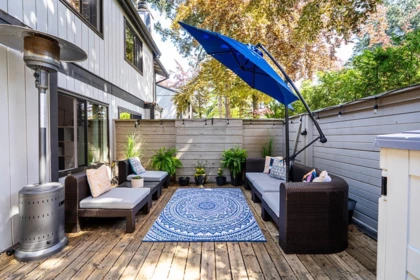 Outdoor Deck Photo of 48 6712 Baker Road, Delta, BC