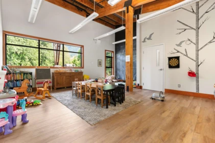Aerial View of 1730 Ravenwood Trail, Lindell Beach, BC