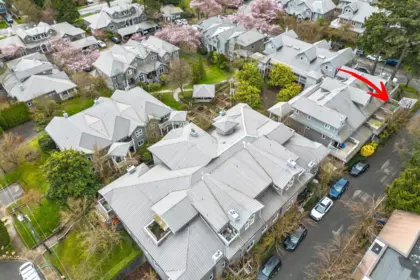 Backyard Photo of 205 1518 Bowser Avenue, North Vancouver, BC